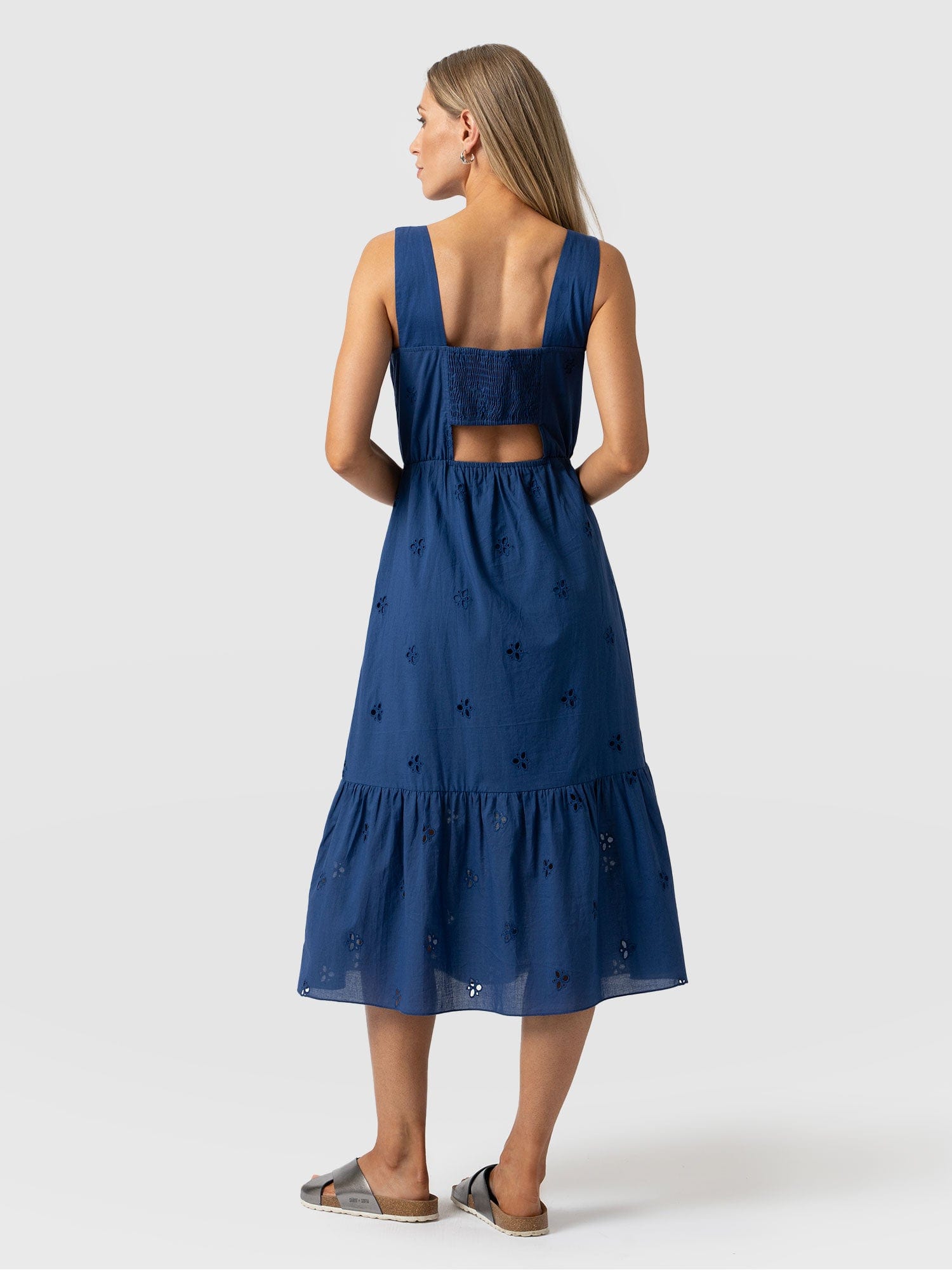 Serena Dress - Navy